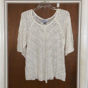 Crocheted sweater